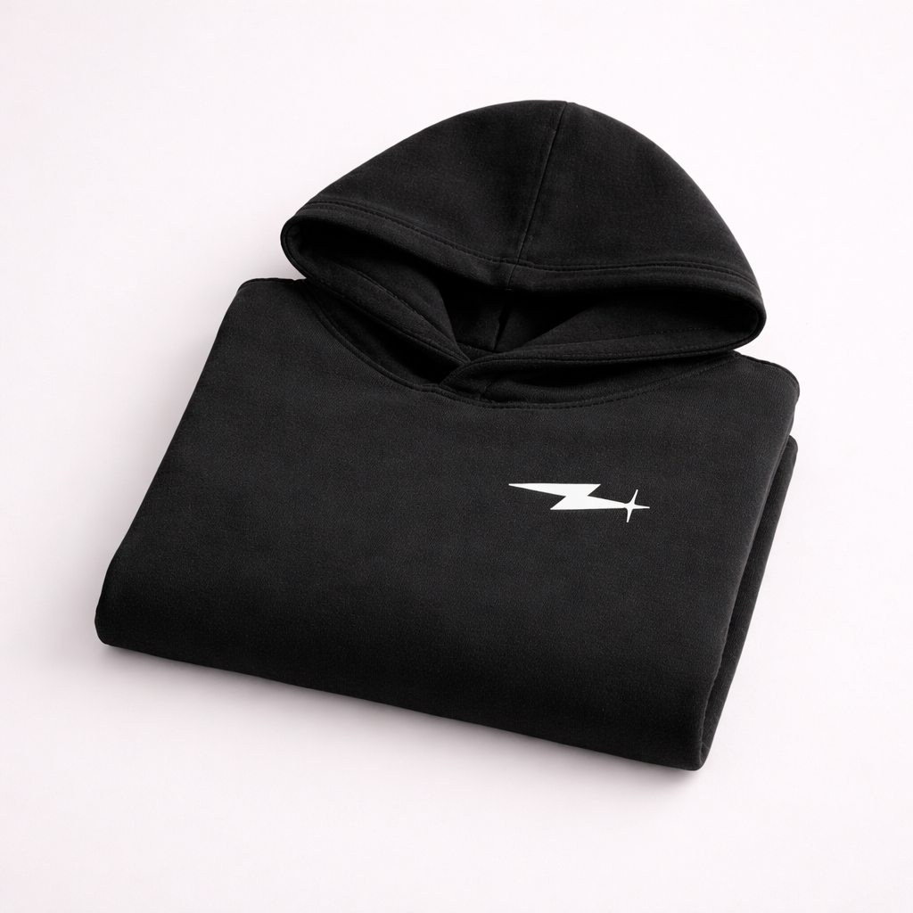 Black & White Oversized Hoodie