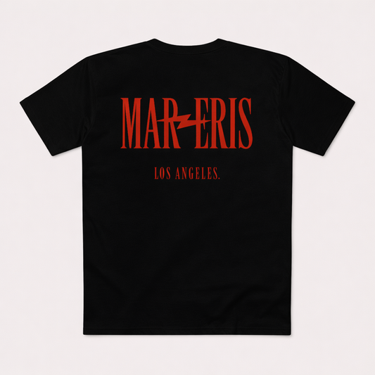 Black & Red Regular Fit T-Shirt