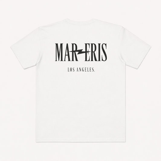 White & Black Regular Fit T-Shirt